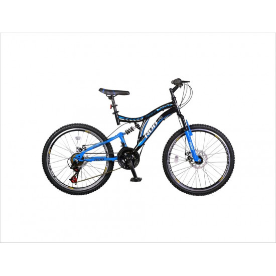 Bicicleta Tatanir 24 Albastru/negru Frana Disc