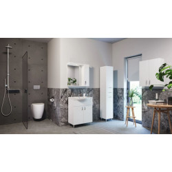 Baza Seria 001-eco 50cm Alb Cu Usi + Lavoar