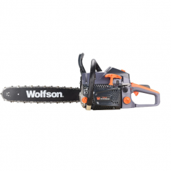 Drujba Pe Benzina Profesionala Wolfson Stx-580 2.6cp 52cc 2 Lame Si 2 Lanturi