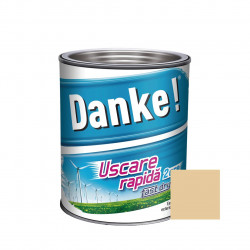 Vopsea Email Lemn / Metal Danke Uscare Rapida Int/ Ext Bej 0.75 L