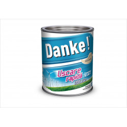 Vopsea Email Lemn / Metal Danke Uscare Rapida Int/ Ext Crem 0.75 L