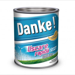 Vopsea Email Lemn / Metal Danke Uscare Rapida Int/ Ext Galben Mustar 0.75 L
