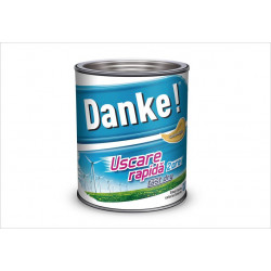 Vopsea Email Lemn / Metal Danke Uscare Rapida Int/ Ext Galben Mustar 0.75 L