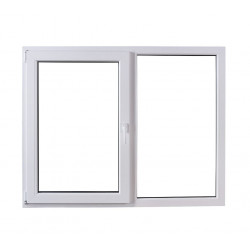 Fereastra Pvc 4cam Alb 2k Deschidere Stanga 100x100cm