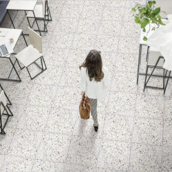 Gresie Portelanata Cesarom Flakes Multicolor 45x45 Cm 6046-0439 Interior/exterior (1.42 Mp/cut)