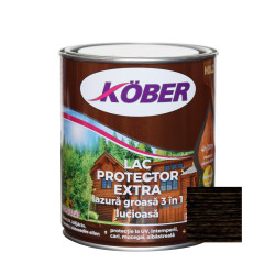 Lac Protector Extra Kober 3 In 1 Pt Lemn Int/ext Wenge 0.75 L