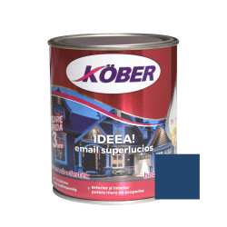 Vopsea Email Ideea Lemn/metal Kober Int/ext Albastru 0.75l