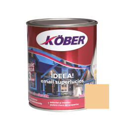 Vopsea Email Ideea Lemn/metal Kober Int/ext Bej  0.75l