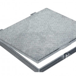 Capac Cu Cadru Zinc. Pt. Cisterna 500x500
