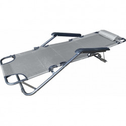 Sezlong Gri 153x60x79 Dszg001