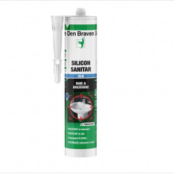 Silicon Sanitar Alb Interior Den Braven 280 Ml