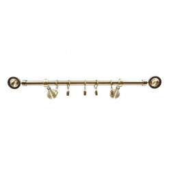 Set Galerie Metalica 20m Simpla 160cm Auriu Antic