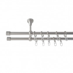 Set Galerie Metalica 19mm Dubla 160cm Inox