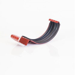 Bratara Jgheab Wtb 125/87 Ral3011 Ag
