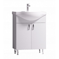Baza Seria S286 60cm Alb Sertare + Lavoar Quattro 60-8060