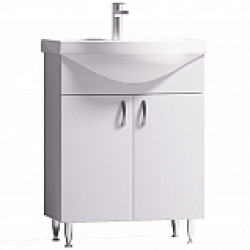 Baza Seria S286 60cm Alb Sertare + Lavoar Quattro 60-8060