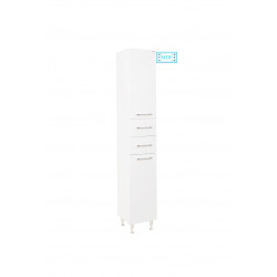 Coloana Seria 001 Sole 2 Usi+2 Sertare Alb