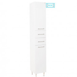 Coloana Seria 001 Sole 2 Usi+2 Sertare Alb