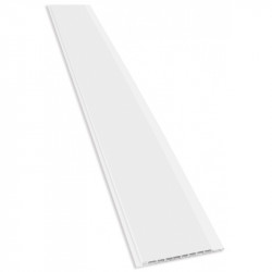 Lambriu Pvc Alb 10.5cmx0.8cmx3m  ( 3mp/pac )