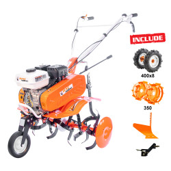 Motosapa Ruris Dac 7000acc2 7 Cp 560-830 Mm Roti Cauciuc Roti Met 350 Fara Manicot Plug Adaptor
