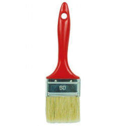 Pensula Maner Plastic Rosu 60mm
