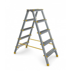 Scara Din Aluminiu Cu Urcare Pe Ambele Tronsoane 963 3 Trepte