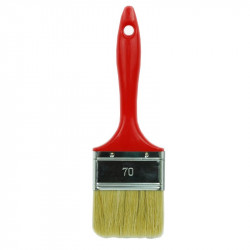 Pensula Masterdine Maner Plastic Rosu 70mm
