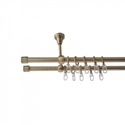 Set Galerie Dublu Auriu Antic 160 Cm Fi 20mm