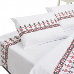 Lenjerie King Size Bbc 4 Pcs 132tc-trd