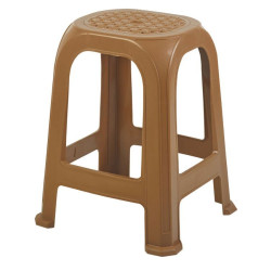 Scaun Fara Spatar Plastic Ct040 Maro