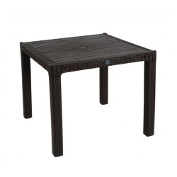Masa Ratan Begonvil Antracit Ct066 88x88 Cm Inaltime 75 Cm