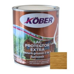 Lac Protector Extra Kober 3 In 1 Pt Lemn Int/ext Stejar 0.75 L