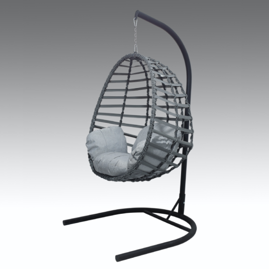 Fotoliu Suspendat Gloria Rattan Antracit Fotoliu Suspendat Gloria Rattan Antracit