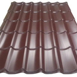 Tigla Metalica Wetterbest Clasic 0.45mm Ral8017 Lucios (3 Pasi 1.19x1.2 Mp/buc) Tigla Metalica Wetterbest Clasic 0.45mm Ral8017 Lucios (3 Pasi 1.19x1.2 Mp/buc)