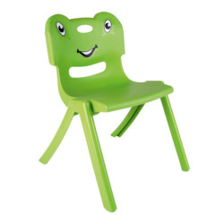 Scaun Plastic Copii Verde Ct031