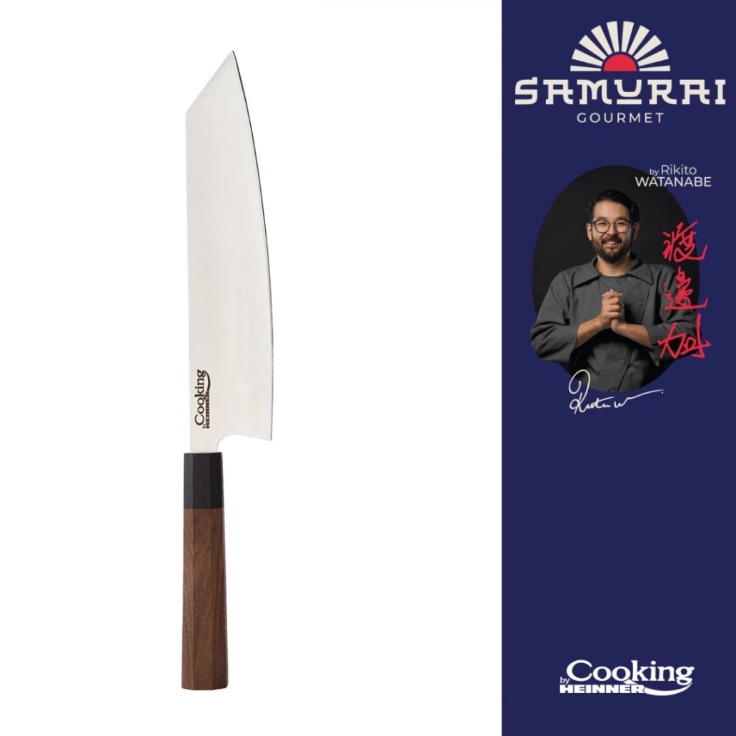 ストウブ23cm ミナバジル CUTIT GYUTO 23 CM INOX RIKITO WATANABE